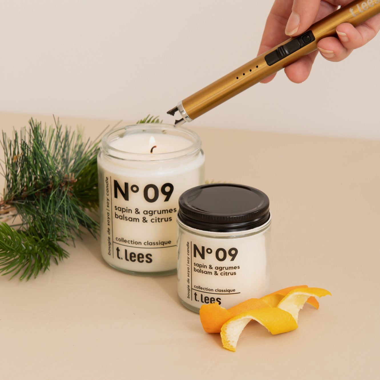 Balsam & citrus candle