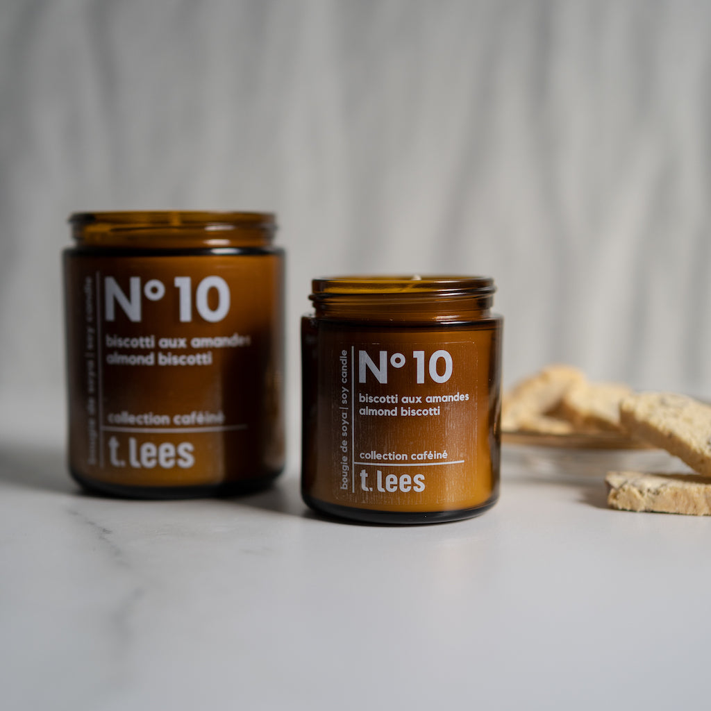 Bougie biscotti aux amandes - T. Lees