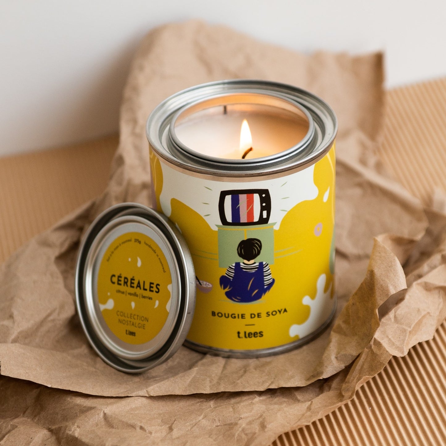 Céréales (cereal) candle