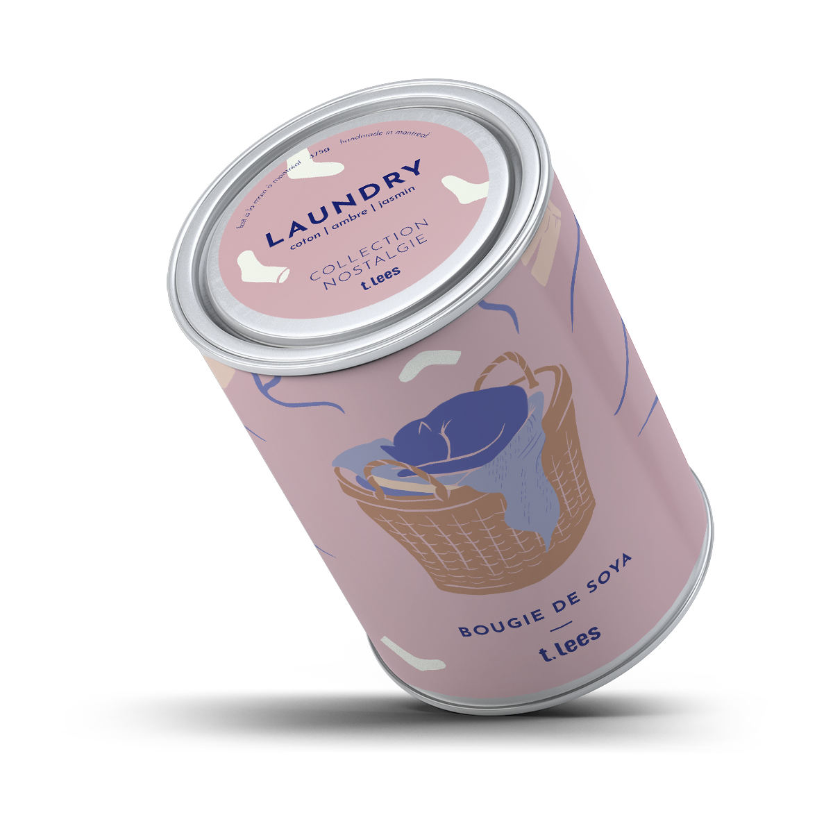 Laundry candle
