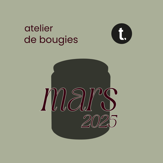 Atelier de bougies | mars 2025