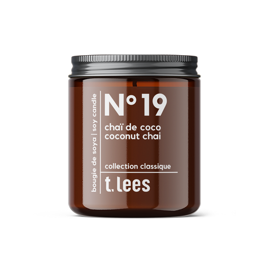 Coconut chai candle
